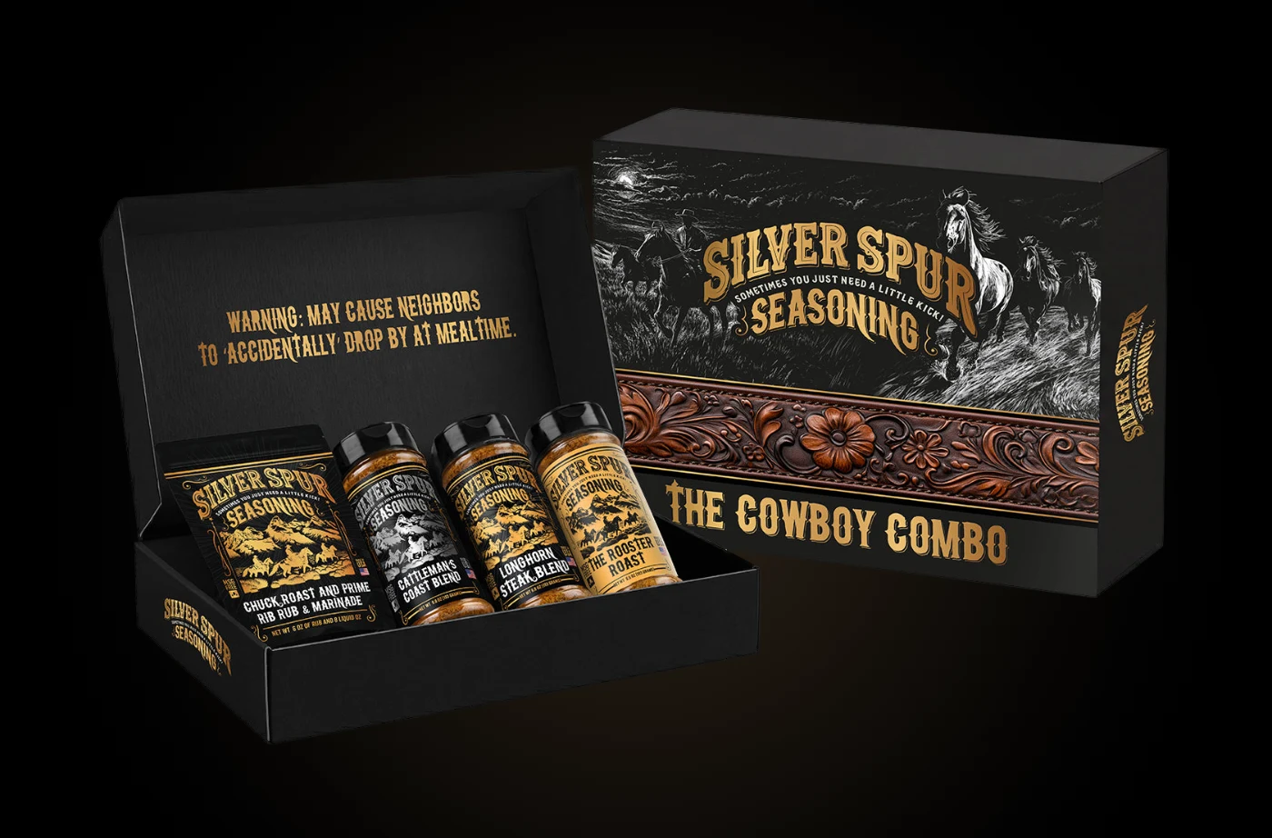 The Cowboy Combo gift box